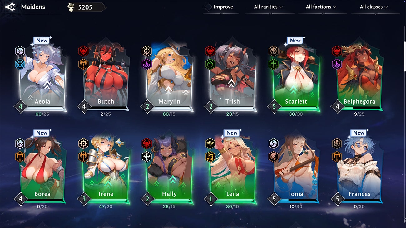 Tam harem koleksiyonu